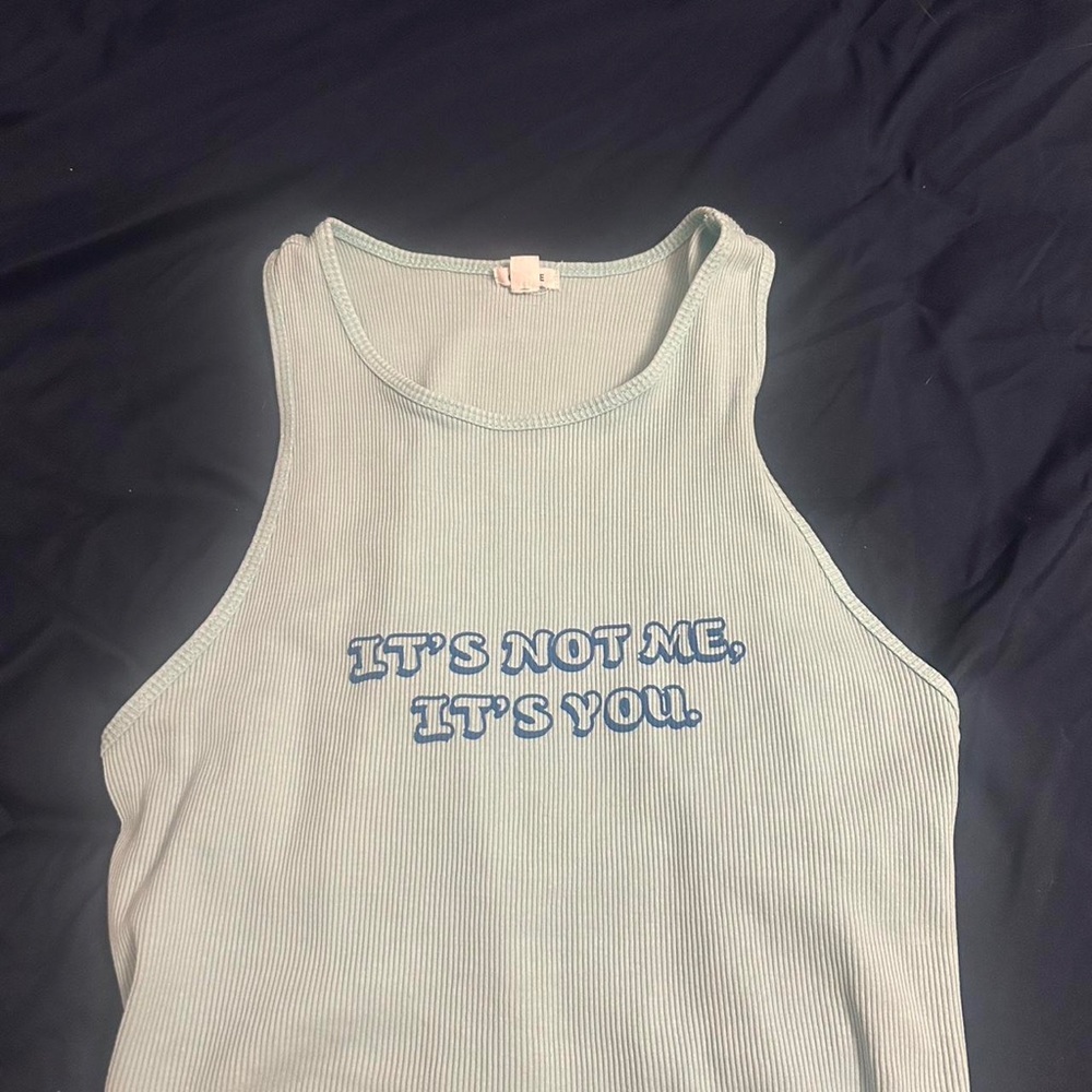 Garage Light Blue Tank Top